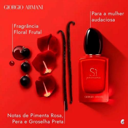 Perfume Feminino Si Passione Giorgio Armani Eau De Parfum 50ml